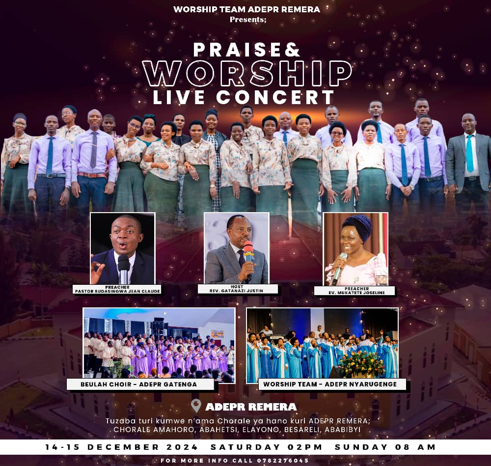 Worship Team ya ADEPR Remera yateguye igiterane cy’iminsi 2 cyo gushima Imana