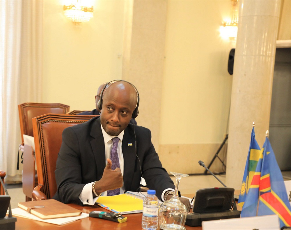 Minisitiri Nduhungirehe yagaragaje ko RDC idashaka amahoro
