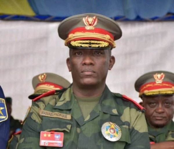 M23 wavuze ko Lt. Gen. Masunzu Pacifique wagizwe umuyobozi w’Ingabo za RDC mu minsi mike aza kuba ari ikuzimu