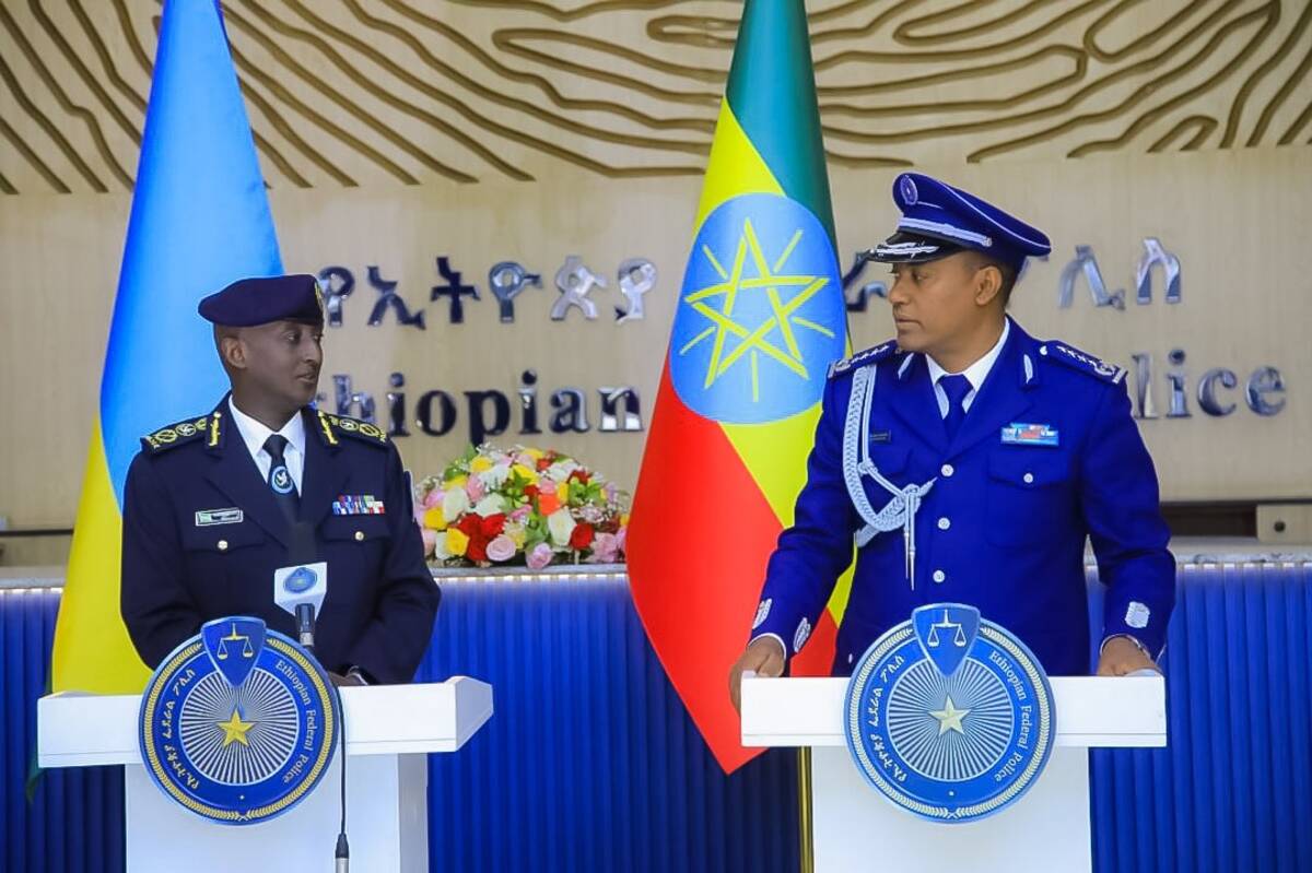 Umuyobozi Mukuru wa Polisi y’u Rwanda (IGP), CG Felix Namuhoranye ari mu ruzinduko rw’akazi muri Ethiopia