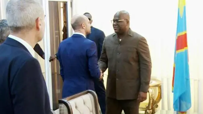 Perezida Macron yohereje intumwa kuganira na Tshisekedi na Kagame