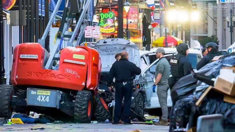 Amerika: FBI yatangaje ko uwagabye igitero i New Orleans yabikoze wenyine