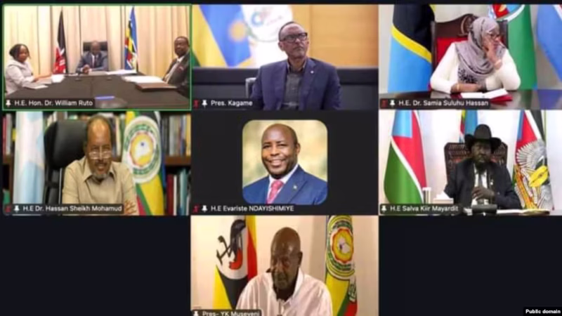 EAC yasabye impande guhagarika imirwano, Perezida Tshisekedi wa Kongo ntari mu bitabiriye Inam