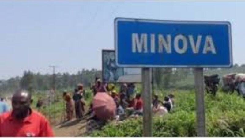 Umutwe wa M23 wamaze kwigarurira umujyi wa Minova