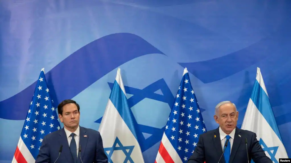Marco Rubio na Netanyahu bavuze ko umutwe wa Hamas ugomba kurandurwa