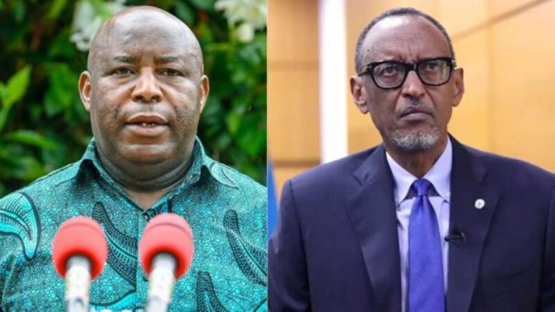 Ntabwo watinya umuriro kandi uri gukomeza kuwenyegeza Perezida Kagame asubiza Ndayishimiye