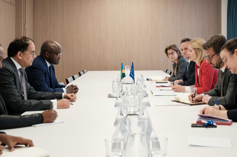 Nduhungirehe yeruriye Kaja Kallas ko u Rwanda rutazemera kwirengera imiyoborere mibi ya RDC
