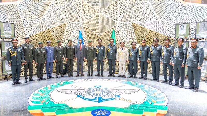 U Rwanda na Ethiopia byasinye amasezerano y’ubufatanye mu bya gisirikare