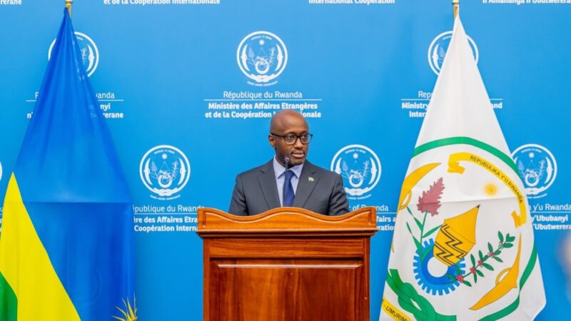 U Bubiligi ni bwo bwazambije umubano wabwo n’u Rwanda – Minisitiri Nduhungirehe