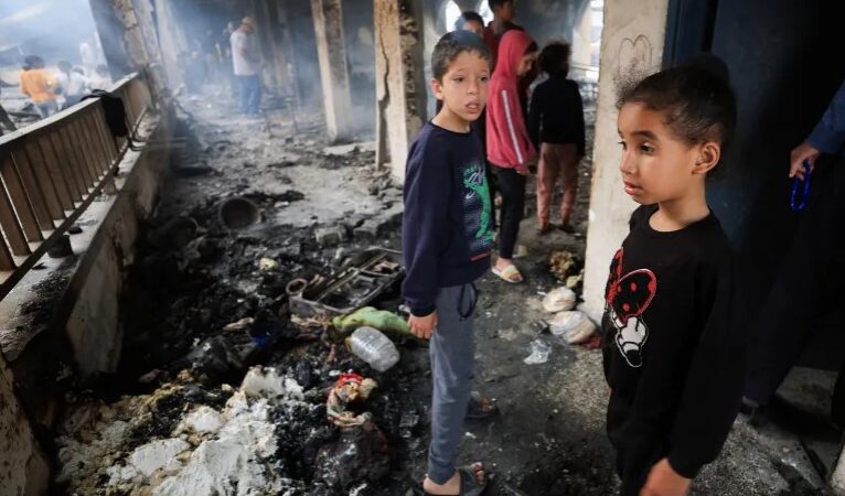 Igitero cya Israel muri Gaza cyahitanye abantu 10