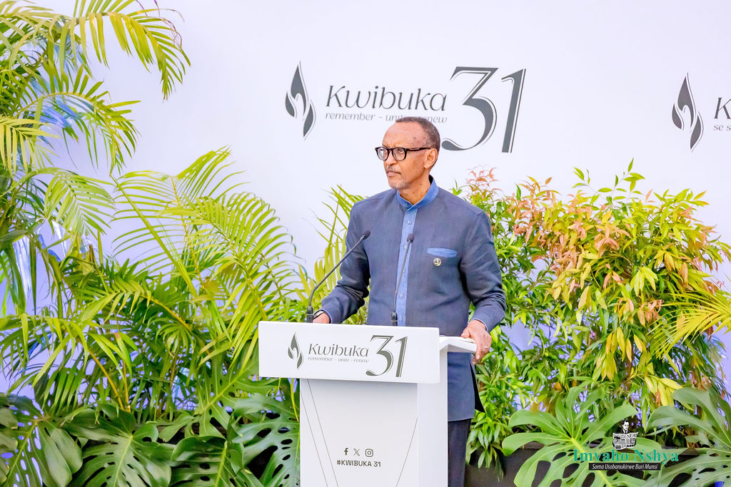 Kwibuka 31: Ikitaratwishe mu myaka 31 ishize ngo kiturangize cyatumye dukomera, Paul Kagame