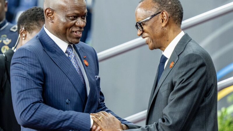 Perezida PKagame ategerejwe muri Gabon mu umuhango w’irahira rya Perezida w’iki gihugu Gén. Clotaire