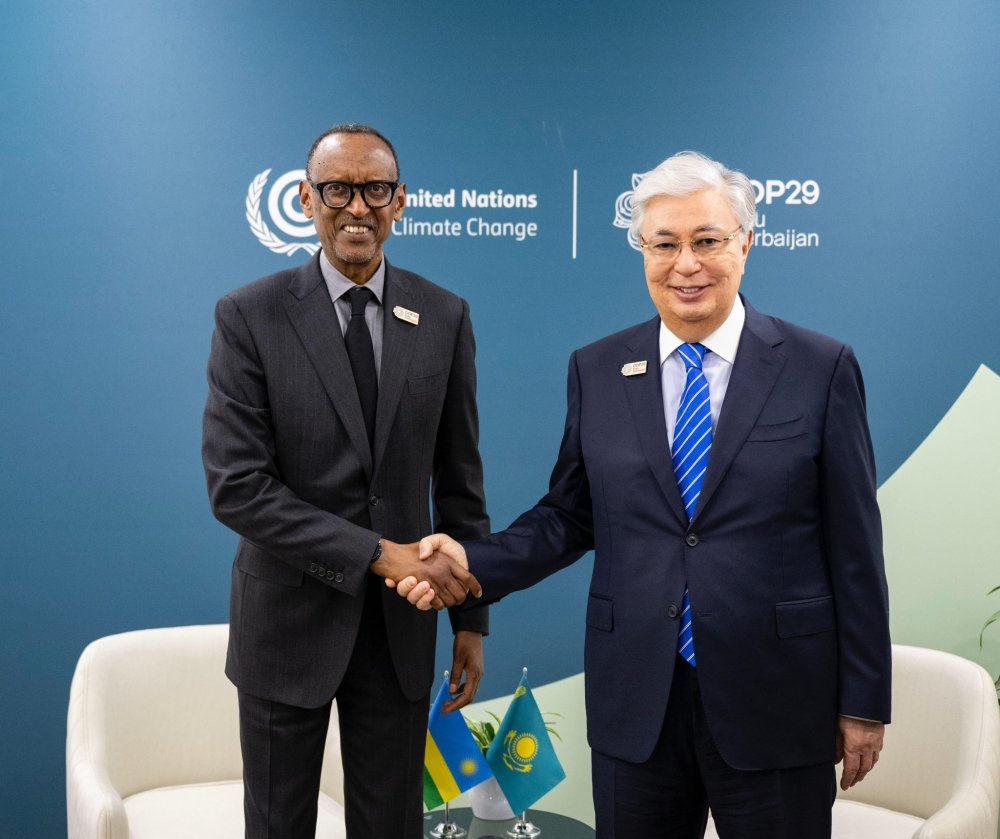 Perezida Kagame ategerejwemuri Kazakhstan