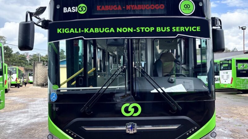Umujyi wa Kigali watangije igerageza rya bisi zitagomba gutegereza kuzura mbere yo guhaguruka