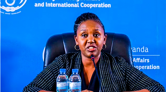 Umuvugizi wa Guverinoma y’u Rwanda, Yolande Makolo yashyize umucyo ku makuru y’ibihuhu avuga ku buzima bwaPerezida Kagame