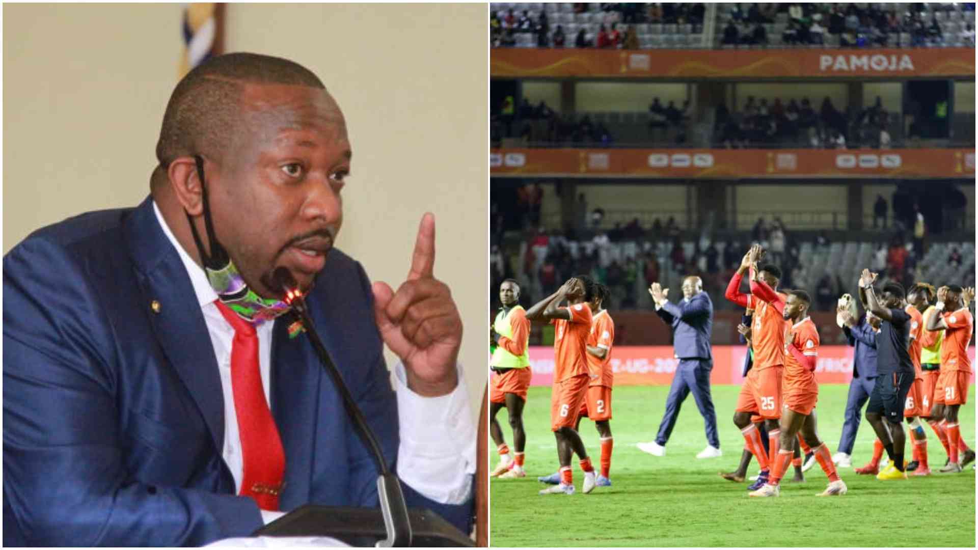 Uwahoze ayobora Nairobi, Mike Sonko, yatanze ikirego kuri CAF ku byavuyemo isezwa rya Kenya