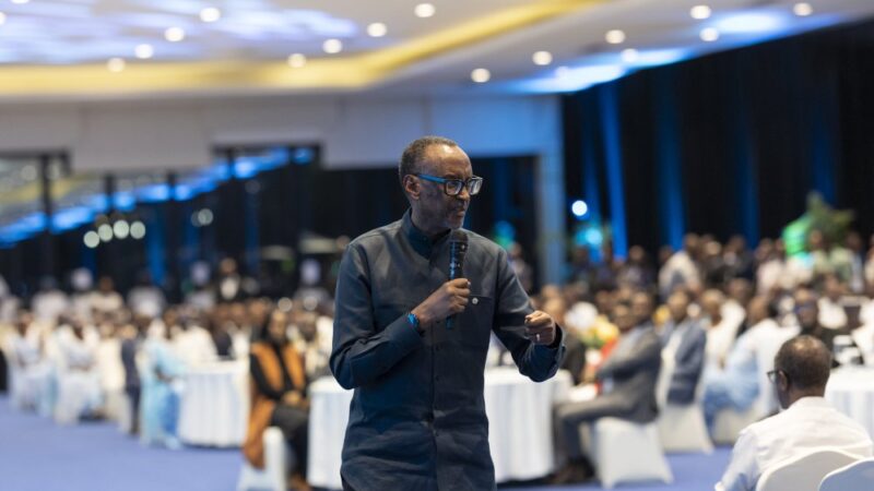President Paul Kagame says he wanted all his sons to join the Military, but Ivan chose business instead