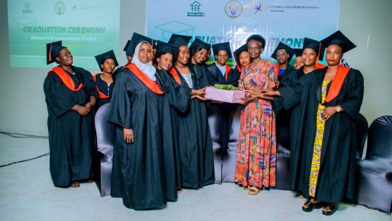Abashoje amasomo y’imishinga ibyara inyungu baravuga imyato Progetto Rwanda
