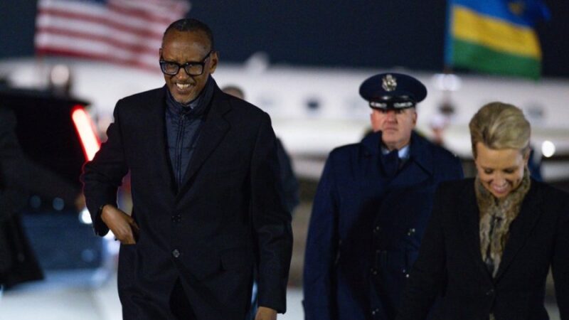 Perezida Kagame yageze i Washington D.C