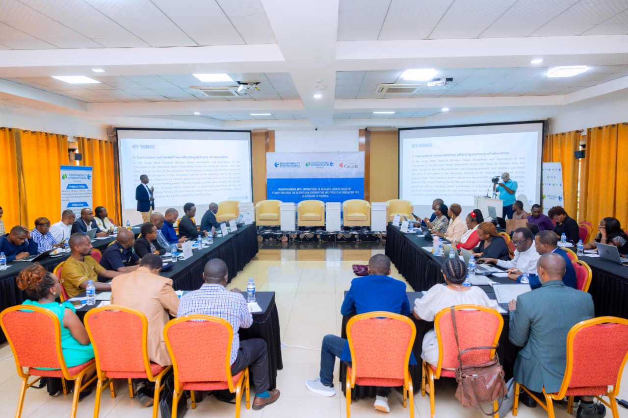 TIR: 8% by’abanyeshuri batanze ruswa ishingiye ku gitsina