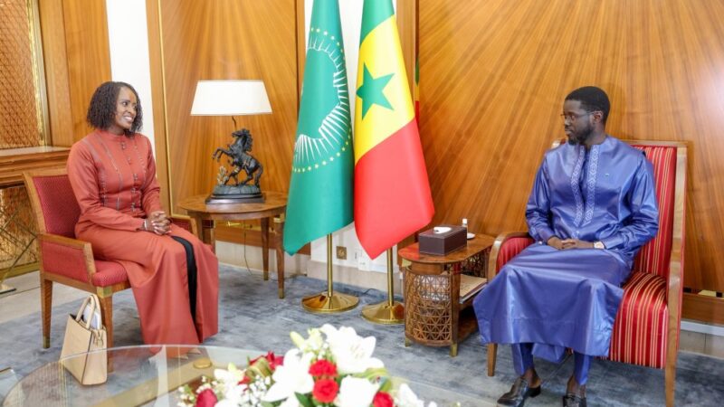 Mu mfuruka z’ingendo z’abayobozi zisabira Louise Mushikiwabo amajwi muri manda ya gatatu