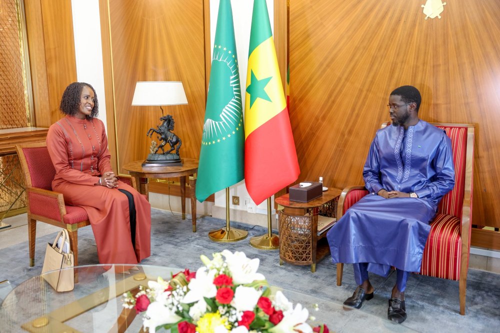 Mu mfuruka z’ingendo z’abayobozi zisabira Louise Mushikiwabo amajwi muri manda ya gatatu