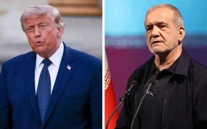 Perezida wa Iran na  Donald Trump basinye amasezerano agamije guhagarika intambara